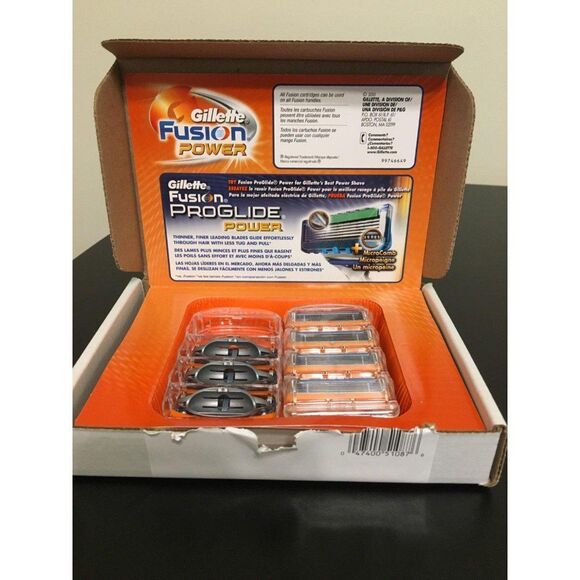 Gillette Fusion5 Power Razor Blade Refills, 8 Count - Picture 2 of 5